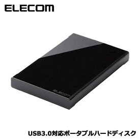 エレコム　ELP-CED005UBK [ポータブルHDD USB3.0 500GB Black 法人用]