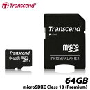 ̵TranscendTS64GUSDXC10[64GBmicroSDXCClass10(Premium)withadapter]