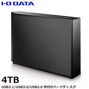 アイオーデータ EX-HD4CZ [テレビ録画対応 USB3.0/2.0対応 外付けハードディスク TV録画対応 外付けHDD 4TB]