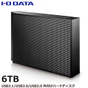 アイオーデータ EX-HD6CZ [USB 3.0/2.0対応 外付ハードディスク 6TB ブラック]