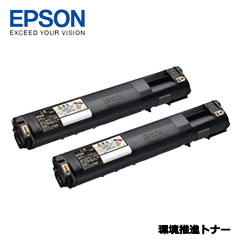 EPSON LPC3T21KPV [環境推進トナー/ブラック/Mサイズ2個パック（6200ページ×2）] トナー