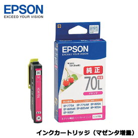 EPSON　ICM70L [カラリオプリンター用　インクカートリッジ（マゼンタ増量）]