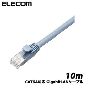 �G���R���@LD-GPA/BU10 [CAT6A�Ή� GigabitLAN�P�[�u�� 10m/�u���[]