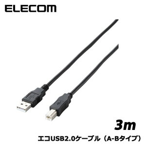 �G���R���@U2C-JB30BK [�G�RUSB2.0�P�[�u��/A-B�^�C�v/�G�R/3m/�u���b�N]
