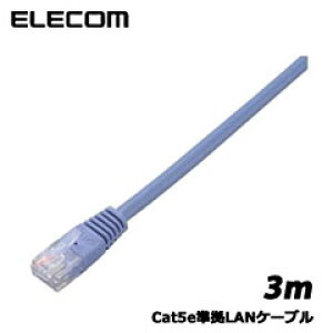 �G���R���@LD-CTN/BU3 [LAN�P�[�u��/Cat5e����/3m/�u���[]