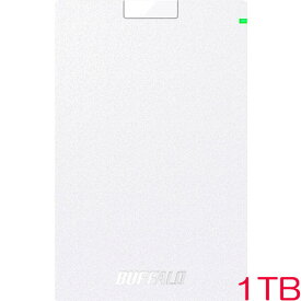 バッファロー MiniStation HD-PCG1.0U3-BWA [USB3.1(Gen.1)対応 ポータブルHDD ホワイト 1TB]