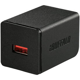 バッファローコクヨサプライ iBUFFALO BSMPA2402P1BK [2.4A USB充電器 1ポート ブラック]