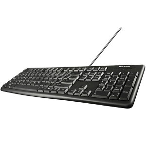 �o�b�t�@���[�R�N���T�v���C BSKBU100ENBK [USB�L���X�^���_�[�h�L�[�{�[�h English�z�� �u���b�N]