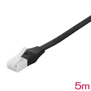 obt@[RNTvC BSLS6FU50BK2 [c̐܂ȂLANP[u CAT6 tbg 5m BK]