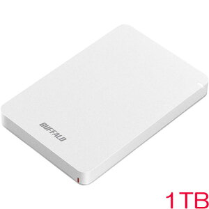 �o�b�t�@���[ HD-PGF1.0U3-WHA [USB3.1(Gen1) �ϏՌ��|�[�^�u��HDD 1TB �z���C�g]