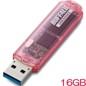 �o�b�t�@���[ RUF3-C16GA-PK [USB3.0�Ή� USB�������[ �X�^���_�[�h���f�� 16GB �s���N]