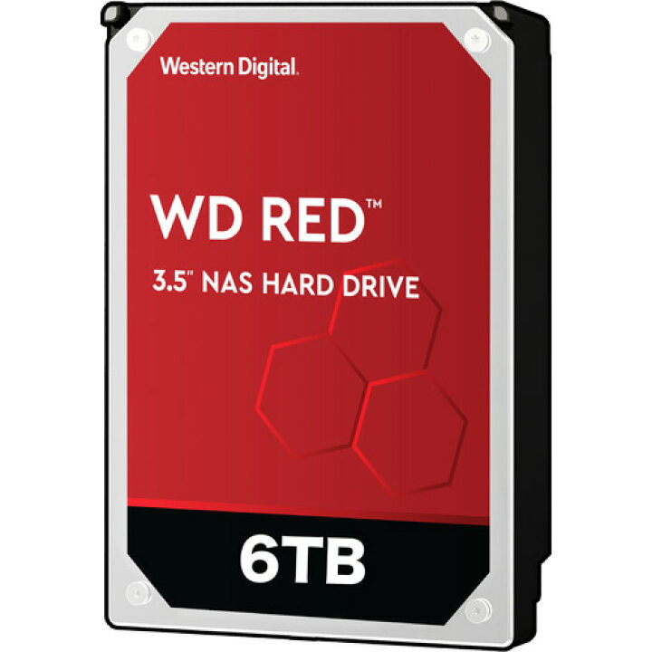 楽天市場】ウエスタンデジタル WD60EFAX [WD Red（6TB 3.5インチ SATA 