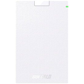 バッファロー MiniStation HD-PGAC1U3-WA [USB3.2(Gen1)対応ポータブルHDD 1TB ホワイト]