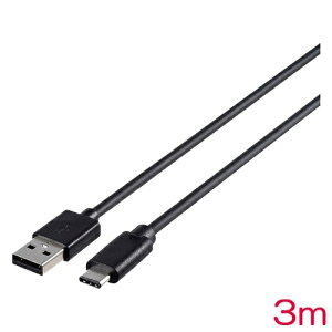�o�b�t�@���[�i�T�v���C�j BSUAC230BK [USB2.0�P�[�u��(A-C) 3m �u���b�N]