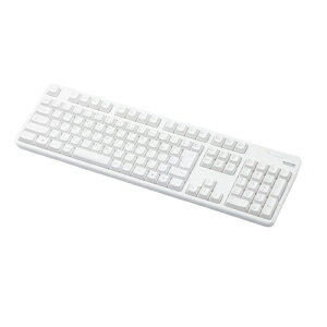 �G���R�� TK-FDM106TWH [�����L�[�{�[�h/�����u������/�t���T�C�Y/�z���C�g]