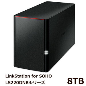 obt@[ LS220DN0802B [LinkStation for SOHO 3Nۏ lbg[NHDD 2xC 8TB]