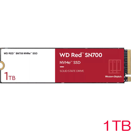 送料無料 在庫あり ウエスタンデジタル WDS100T1R0C WD 非売品 人気の定番 Red SN700 NVMe SSD PCIe 5年保証 M.2 1TB 2000TBW Gen3 x4 2280