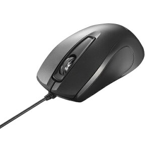 �o�b�t�@���[�i�T�v���C�j BSMBU110BK [3�{�^�� �L�� BlueLED ���ϋv �R�� �}�E�X �u���b�N]