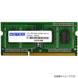 AhebN ADM14900N-L4G [Macp 4GB DDR3L-1866 (PC3L-14900) SO-DIMM 204pin]
