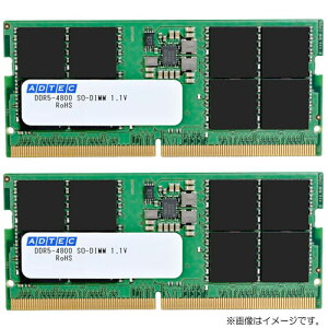 AhebN ADS4800N-H16GW [16GB×2g DDR5-4800 (PC5-38400) SO-DIMM 262pin]