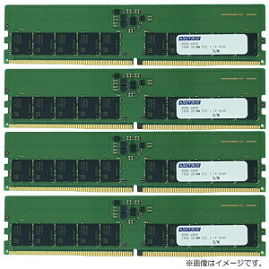 �A�h�e�b�N ADS4800D-E16GSB4 [16GB×4���g DDR5-4800 (PC5-38400) ECC Unbuffered DIMM 1Rx8 288pin]
