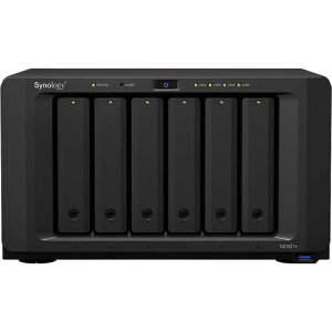 Synology DS1621+ [DiskStation 6xC NAS 4RA AMD Ryzen V1500B 4GB GbEx4 PCIeg SATAΉ]