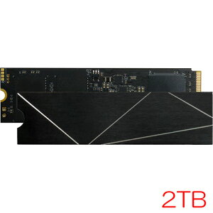 AhebN ADC-M2D2P80-2TB [2TB SSD M.2 (2280) PCIe Gen4x4 NVMe1.3 DRAM & SLCLbV 3D TLC 1480TBW 5Nۏ]