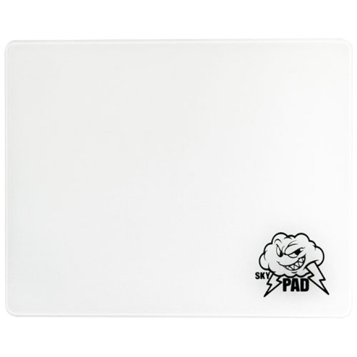 楽天市場】SkyPAD SkyPAD 3.0 Small White Cloud [フルガラスマウス 