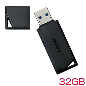 �o�b�t�@���[ RUF3-KVB32G-BK [USB3.2 �R�E�C���X�R��USB�������[ 32GB �u���b�N]