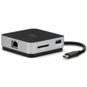 OWC OWCTCDK6P2SG [USB-C Travel Dock E (USB PD (ő100W)AUSB-A x 2AHDMIASD (UHS-II)AGbE) 2Nۏ]