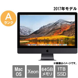 Apple ★中古パソコン・Aランク★C02YP0ASM0XV [iMac Pro 1.1(Xeon W 64GB SSD1TB 27 MacOS)]
