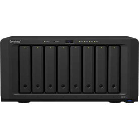 Synology DS1821+ [DiskStation 8ベイ NAS 4コア AMD Ryzen V1500B 4GBメモリ GbEx4 PCIe拡張 SATA対応]