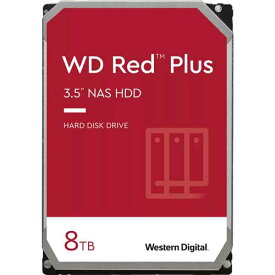 ウエスタンデジタル WD80EFPX [WD Red Plus（8TB 3.5インチ SATA 6G 5640rpm 256MB CMR）]