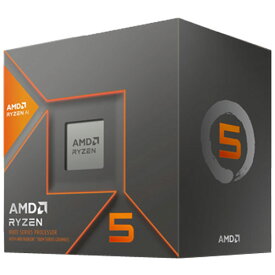AMD 100-100001237BOX [Ryzen 5 8600G (6C/12T、4.3GHz、TDP65W、AM5、Radeon 760M、AI) BOX Wraith Stealth]