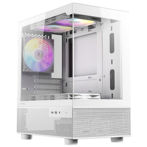 ANTEC Micro-ATX ~j^[P[X CX200M RGB Elite White s[XtgETChpl 5×RGBt@t
