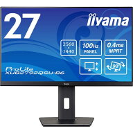 イーヤマ ProLite XUB2792QSU-B6 [27型液晶ディスプレイ/2560×1440/HDMI、DisplayPort/IPS方式パネル/昇…