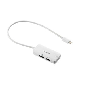 �h�b�L���O�X�e�[�V���� �G���R�� DST-C31WH [Type-C�h�b�L���O�X�e�[�V����/Cx1/Ax1/HDMIx1/�z���C�g]
