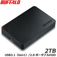 バッファロー　HD-NRPCF2.0-GB [USB3.0 ポータブルHDD 2TB BUFFALO バッファロー]