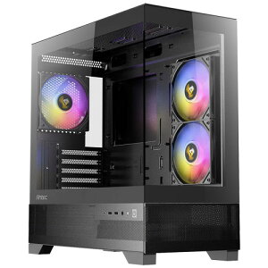 ANTEC Micro-ATX ~h^[P[X CX500M ARGB ubN s[X 3×120mm ARGBt@t