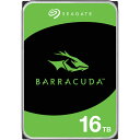 シーゲート ST16000DM001 [BarraCuda（16TB HDD 3.5インチ SATA 6G 7200rpm 512MB）]