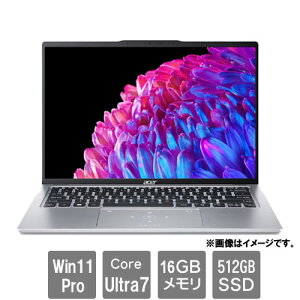 GCT[ SFG14-73P-N76Y [Swift Go (Core Ultra 7 155H 16GB SSD512GB 14 Win11Pro sAVo[)]
