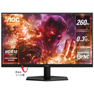 AOC Q27G42ZE/11 [27^Q[~OtfBXvC/2560×1440/HDMIADisplayPort/Xs[J[FȂ/240Hz]