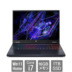 GCT[ Predator Helios Neo 16 PHN16-72-N76Z46 [Predator Helios Neo (i7 16GB SSD1TB 16 RTX4060 Win11Home)]