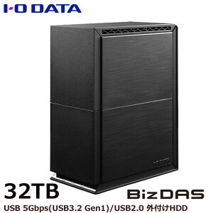 �O�tHDD �A�C�E�I�[�E�f�[�^ HDW-UTN32 [USB 5Gbps�Ή� 2�h���C�u���ڊO�t��HDD 32TB]