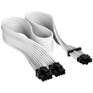 �R���Z�A CP-8920332 [Premium Individually Sleeved 12+4pin PCIe Gen 5 12VHPWR 600W cable Type 4 WHITE]