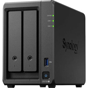 Synology DS725+ [DiskStation 2xC NAS 2RA Ryzen R1600 4GB 2.5GbE{GbE SATAΉ]