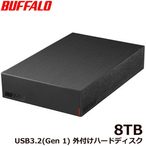 �o�b�t�@���[ HD-LE8U3-BB [USB3.2(Gen.1)�Ή��O�t��HDD 8TB �u���b�N]