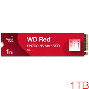 �E�G�X�^���f�W�^�� WDS100T1R0C [WD Red SN700 NVMe SSD�i1TB M.2(2280) PCIe Gen3 x4 NVMe 2000TBW 5�N�ۏ؁j]