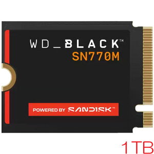 �E�G�X�^���f�W�^�� WDS100T3X0G [WD_BLACK SN770M NVMe SSD�i1TB M.2(2230) PCIe Gen4 x4 NVMe 600TBW 5�N�ۏ؁j]