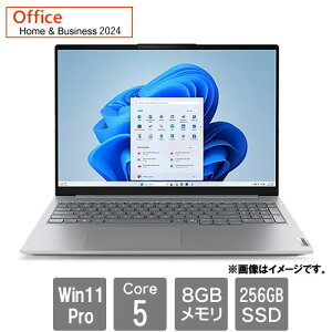 ���m�{�E�W���p�� 21SH000QJP [ThinkBook 16 Gen8(Core 5 210H 8GB SSD256GB 16.0WUXGA Win11Pro H&B2024)]